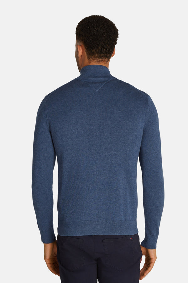 Pull col roulé Bleu - TOMMY HILFIGER