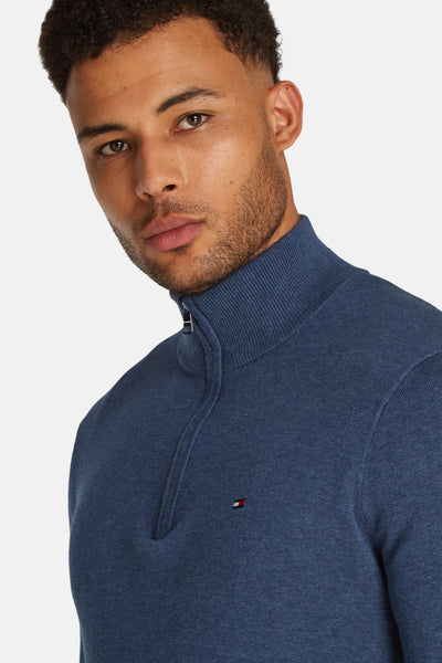 Trui met rolkraag Blauw - TOMMY HILFIGER