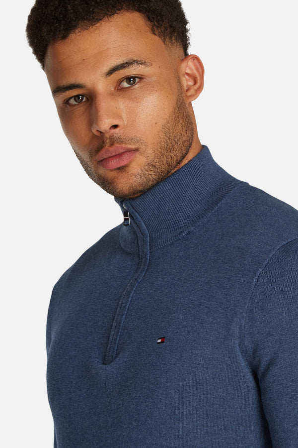 Pull col roulé Bleu - TOMMY HILFIGER