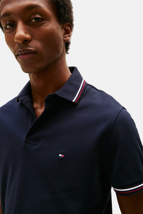 Polo blauw - TOMMY HILFIGER