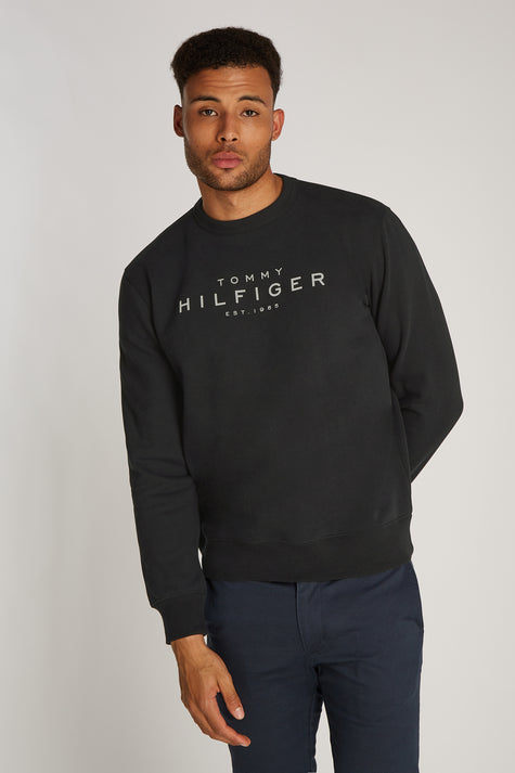Sweat col rond Bleu - TOMMY HILFIGER