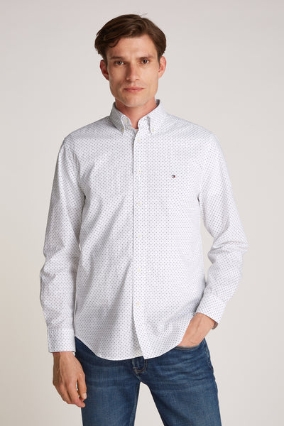 Hemd (lange mouwen) Wit - Tommy Hilfiger