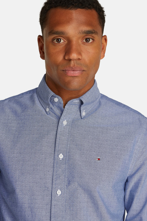 Chemise (manches longues) Bleu - TOMMY HILFIGER