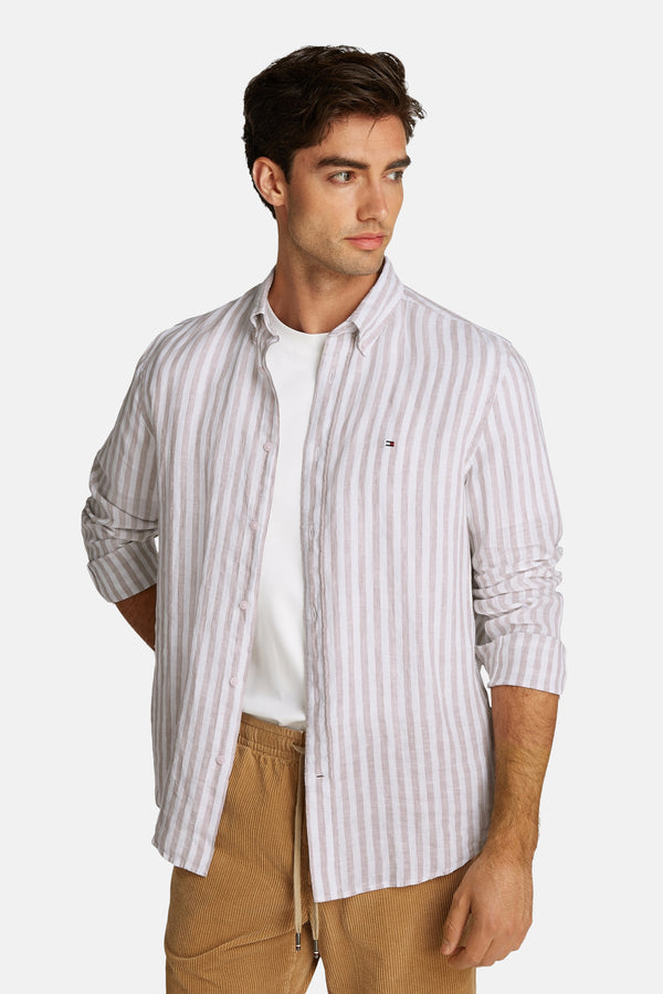 Chemise (manches longues) Blanc - TOMMY HILFIGER