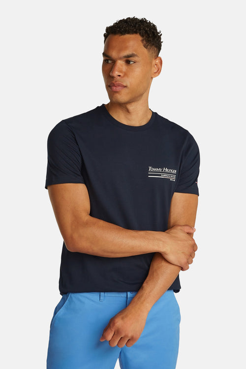 T-shirt (korte mouwen) Blauw - Tommy Hilfiger