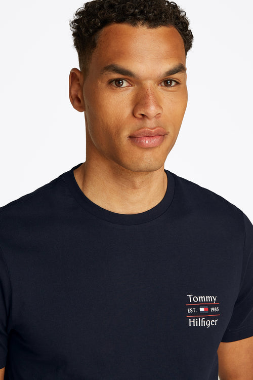 T-shirt (manches courtes) Bleu - TOMMY HILFIGER