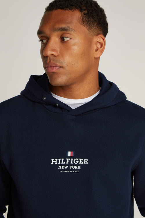 Sweater met kap Blauw - TOMMY HILFIGER