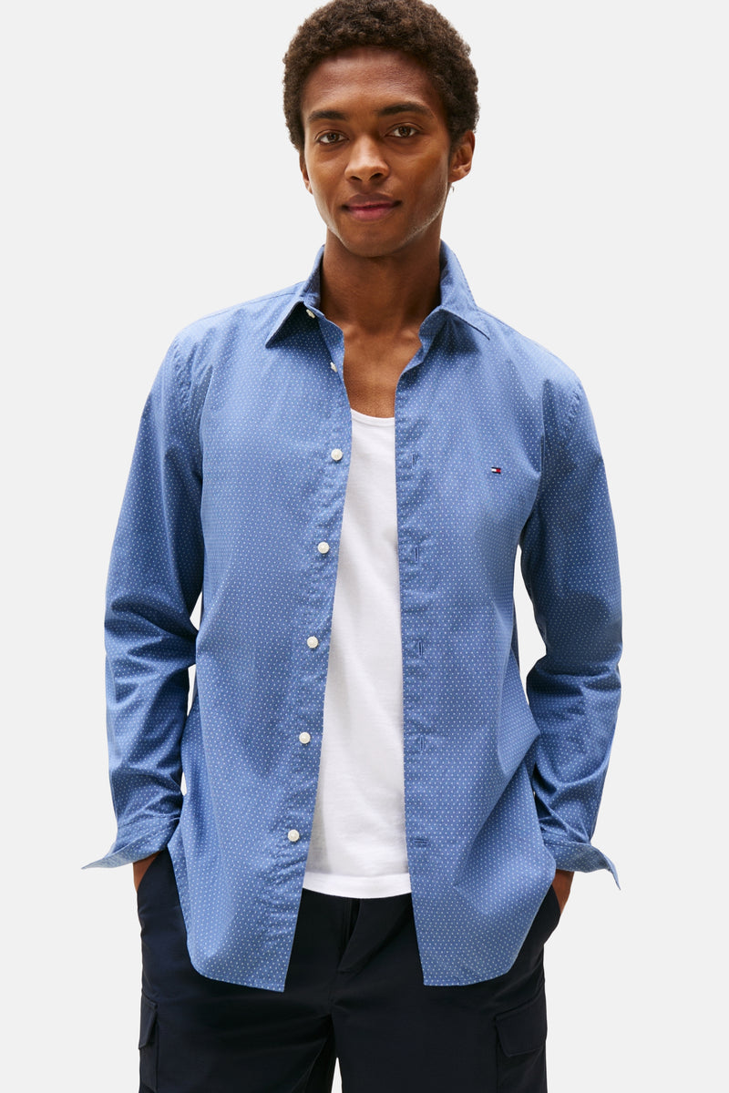 Hemd met lange mouwen - blauw