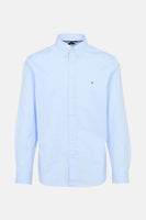 Hemd (lange mouwen) blauw - TOMMY HILFIGER