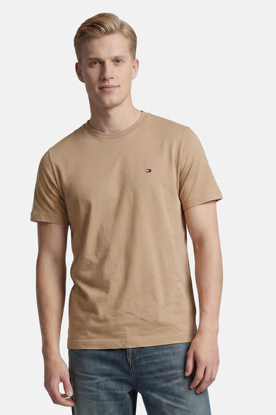 T-shirt met korte mouwen - Beige