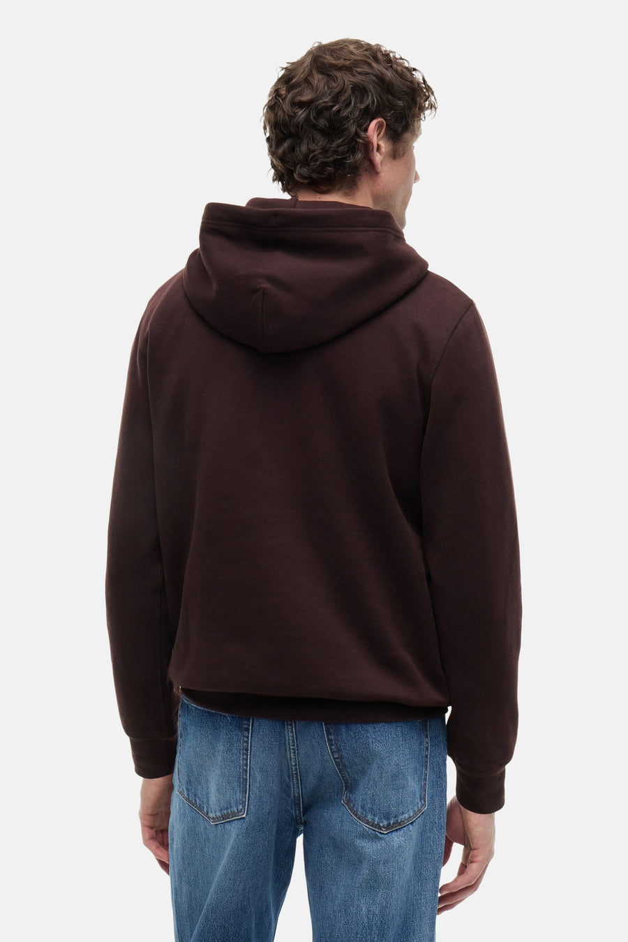 Sweater met kap bruin - TOMMY HILFIGER