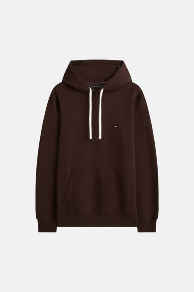 Sweater met kap bruin - TOMMY HILFIGER