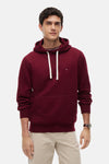 Sweater met kap rood - TOMMY HILFIGER