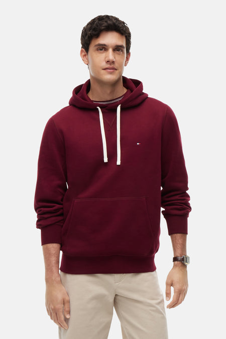 Sweat à capuche - Bordeaux