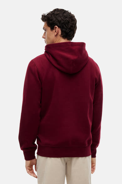 Sweater met kap rood - TOMMY HILFIGER