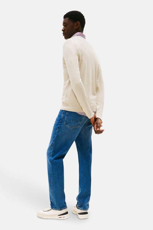 Trui met ronde hals Beige - TOMMY HILFIGER