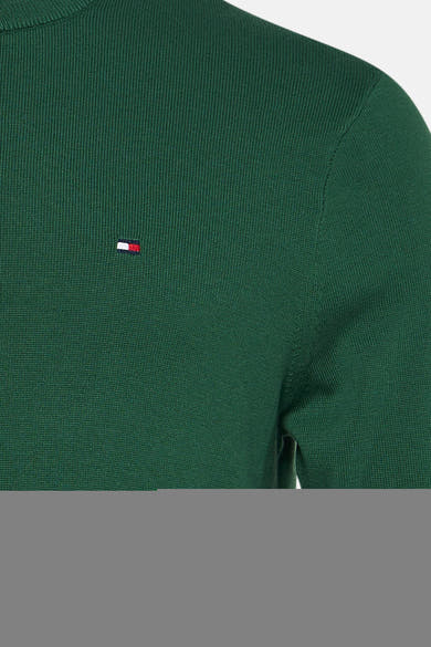 Pull met ronde hals - green