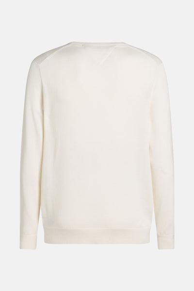 Pull col rond Écru - TOMMY HILFIGER