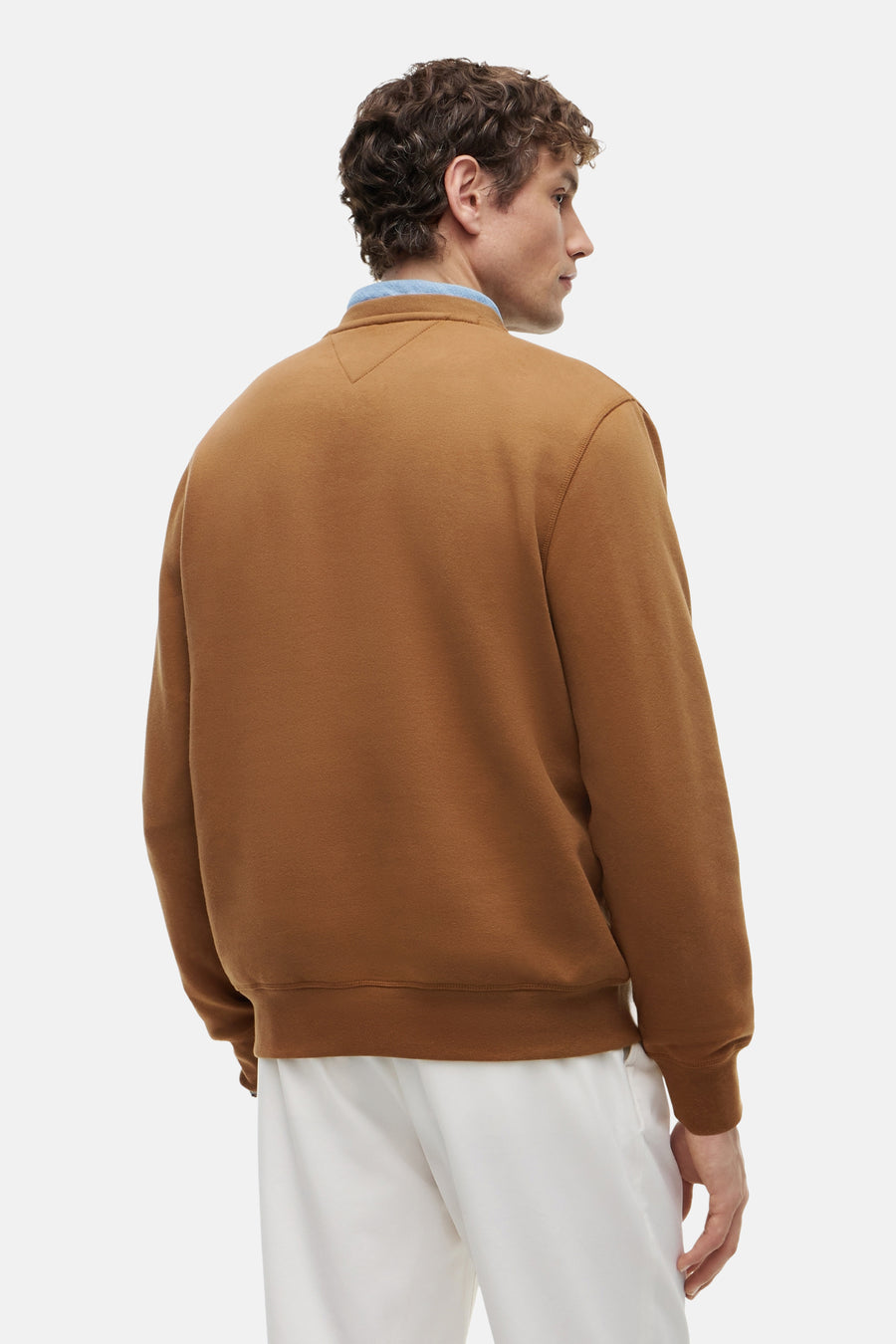 Sweat col rond beige - TOMMY HILFIGER