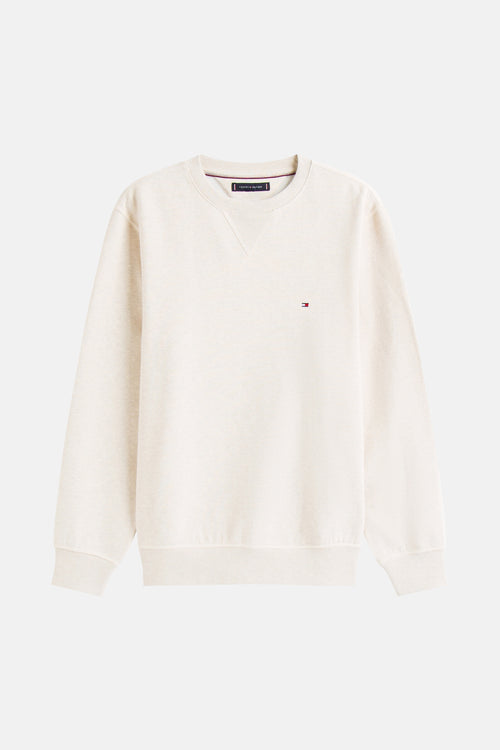 Sweat col rond Écru - TOMMY HILFIGER