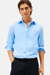 Hemd (lange mouwen) blauw - TOMMY HILFIGER