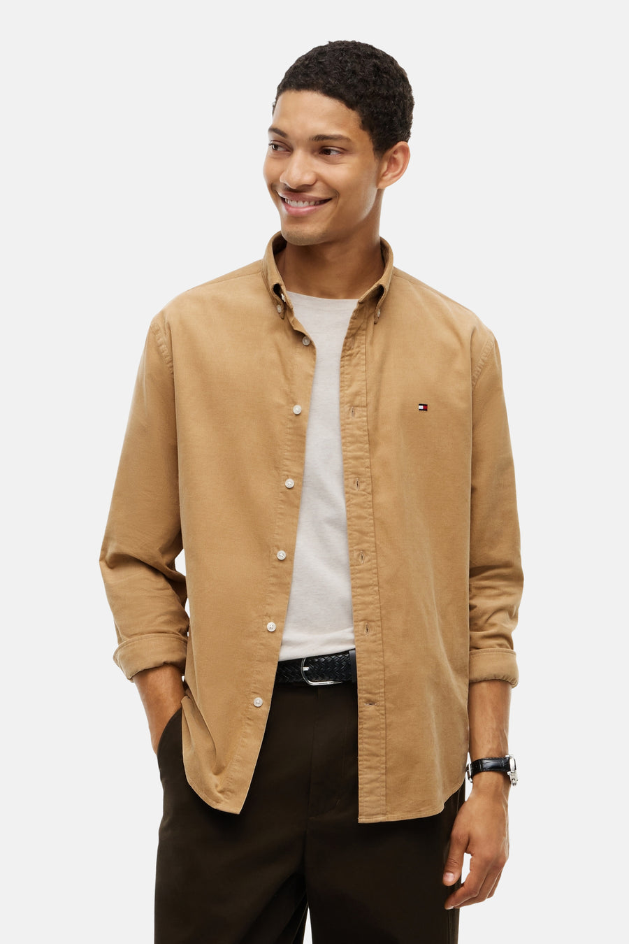 Hemd beige - TOMMY HILFIGER
