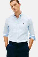 Chemise à manches longues - bleu