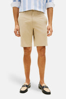 Heren tops korte broek chino beige - TOMMY HILFIGER