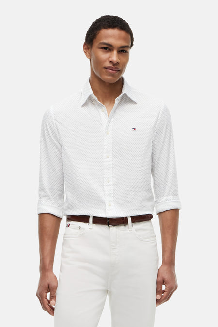 Hemd (lange mouwen) wit - TOMMY HILFIGER