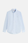 Chemise à manches longues - bleu