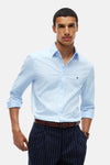 Hemd (lange mouwen) blauw - TOMMY HILFIGER