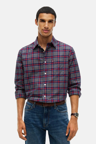 Hemd (lange mouwen) blauw - TOMMY HILFIGER