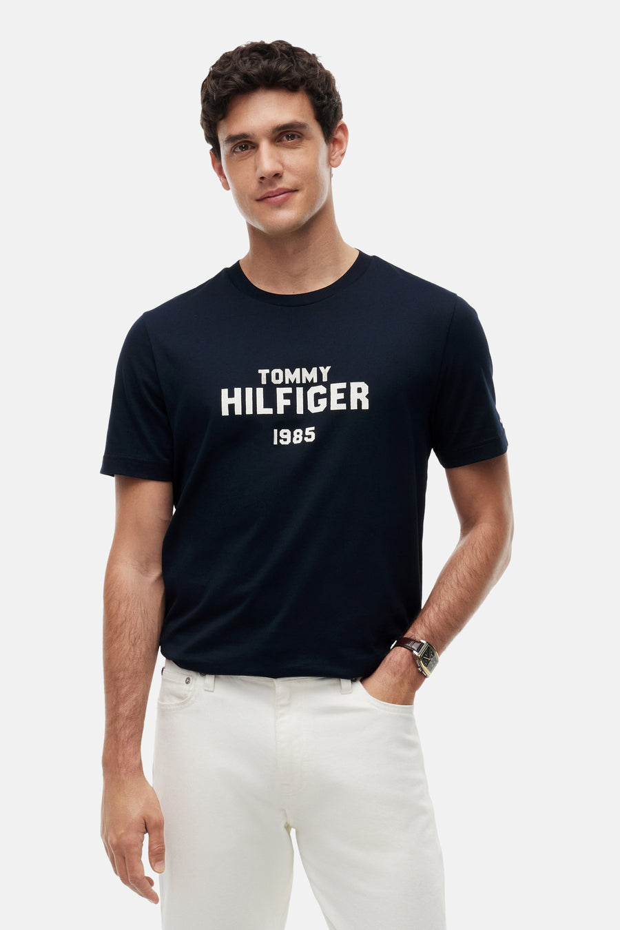 T-shirt (manches courtes) bleu - TOMMY HILFIGER