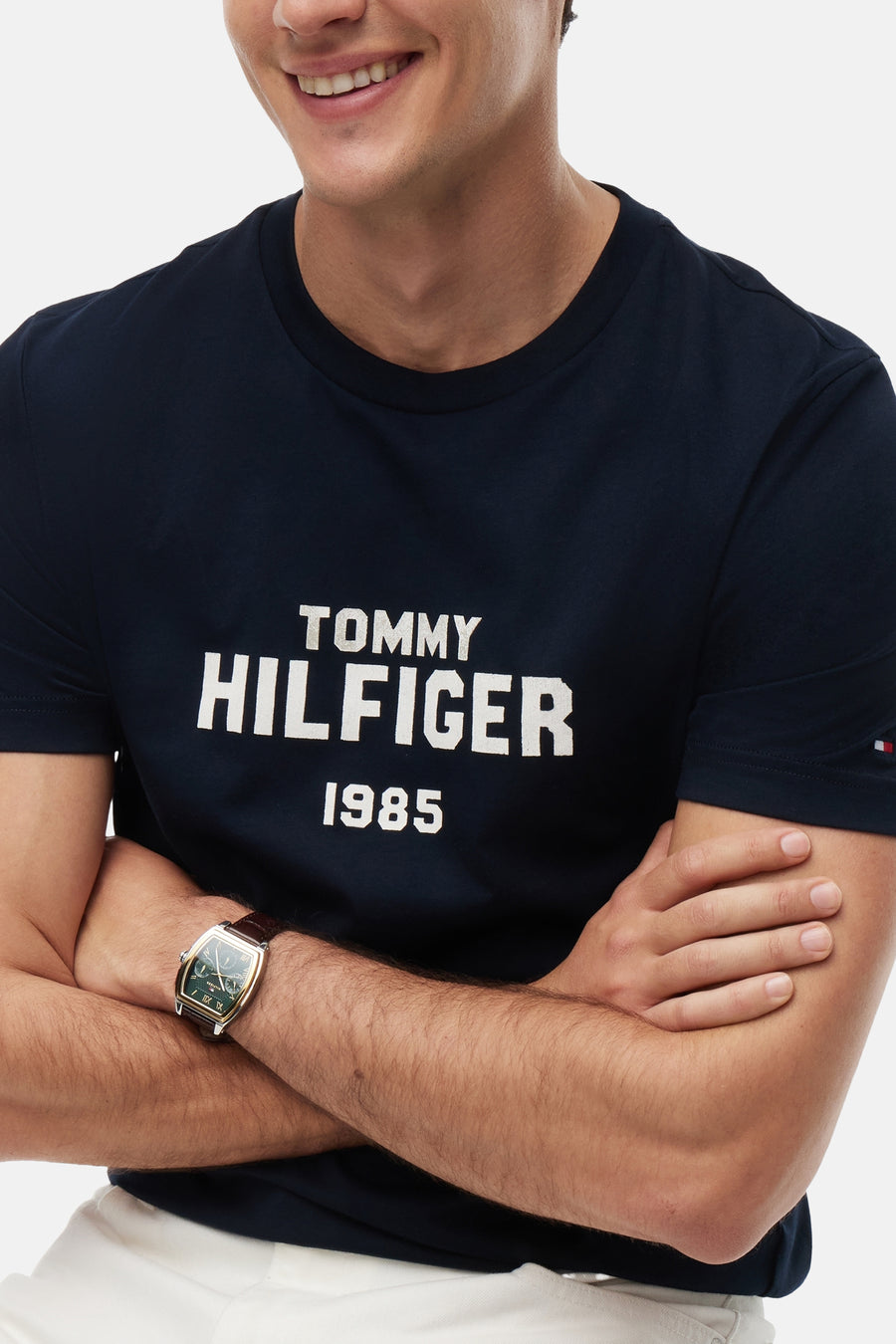 T-shirt (manches courtes) bleu - TOMMY HILFIGER