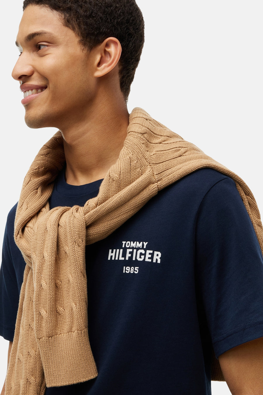 T-shirt (korte mouwen) blauw - TOMMY HILFIGER