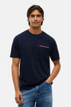 T-shirt (korte mouwen) blauw - TOMMY HILFIGER