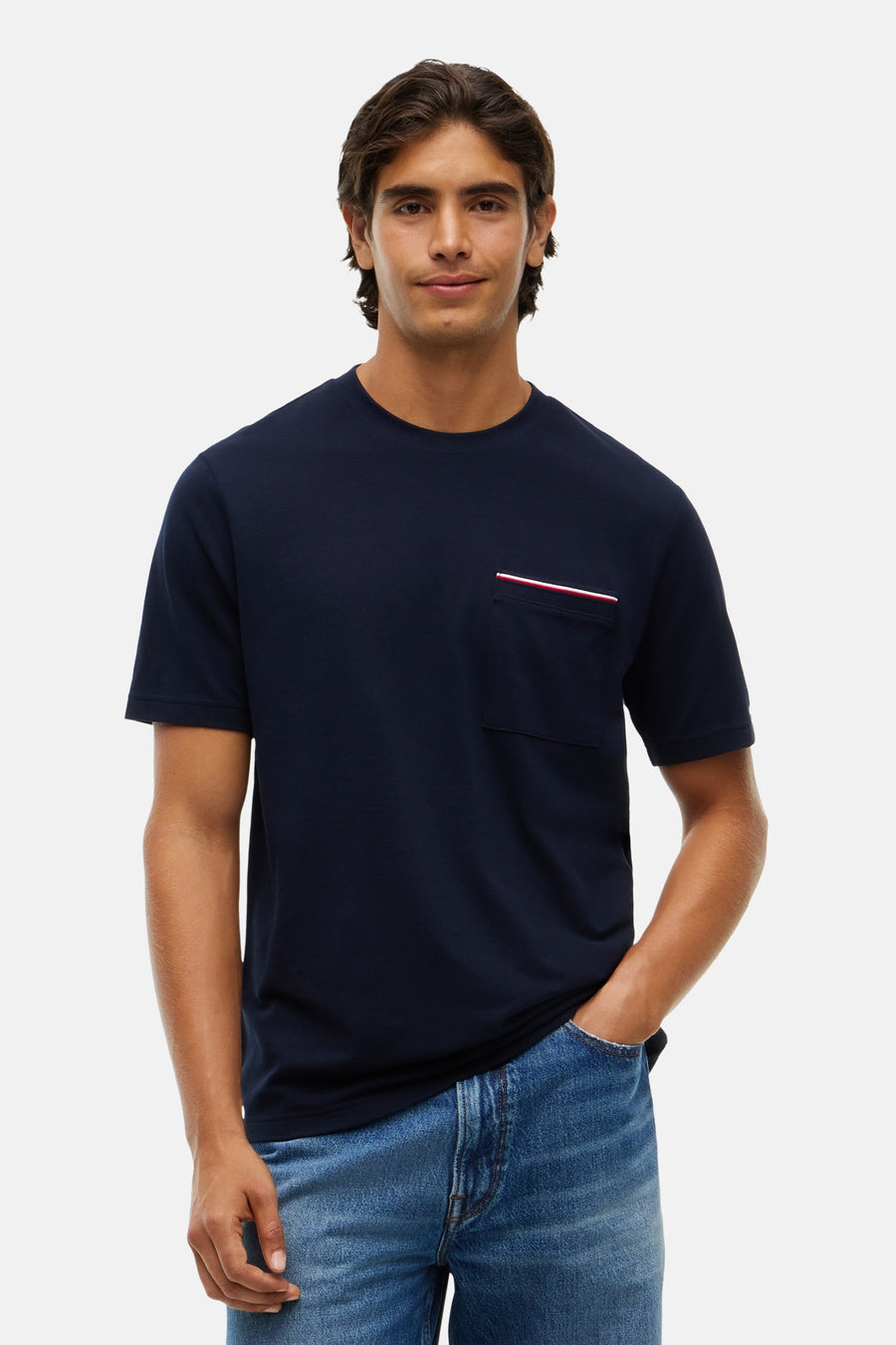 T-shirt (korte mouwen) blauw - TOMMY HILFIGER