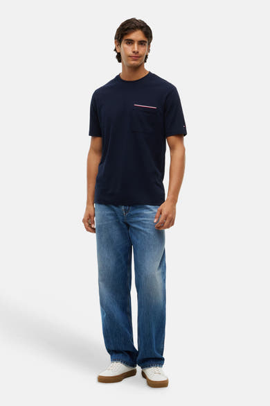 T-shirt (korte mouwen) blauw - TOMMY HILFIGER