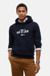 Sweater met kap blauw - TOMMY HILFIGER