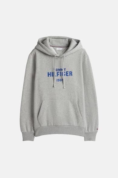 Sweat à capuche gris - TOMMY HILFIGER