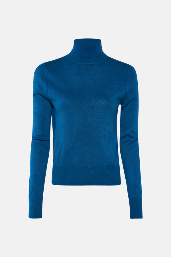 Pull col montant Bleu - Mark Up