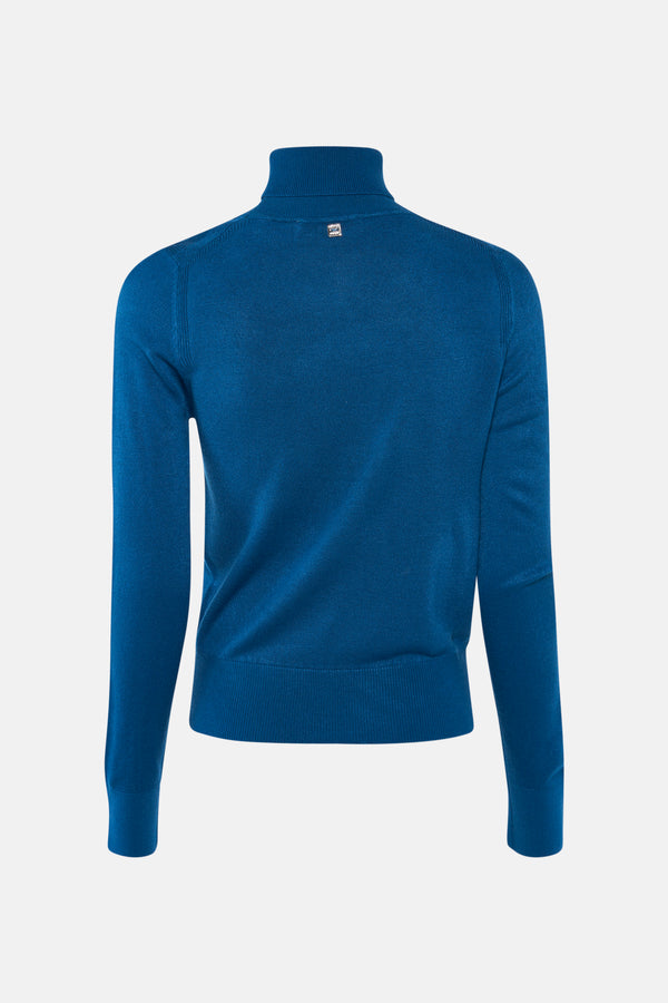 Pull col montant Bleu - Mark Up