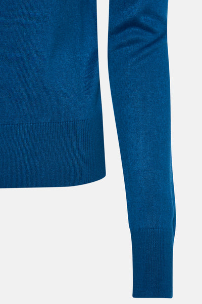 Pull col montant Bleu - Mark Up