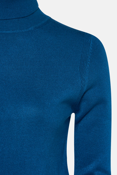 Pull col montant Bleu - Mark Up