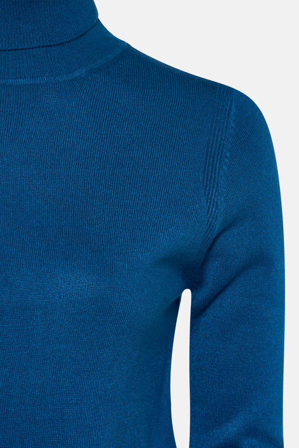 Pull col montant Bleu - Mark Up