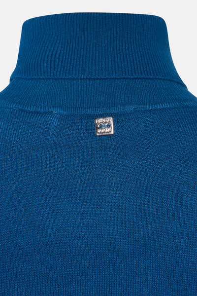 Pull col montant Bleu - Mark Up