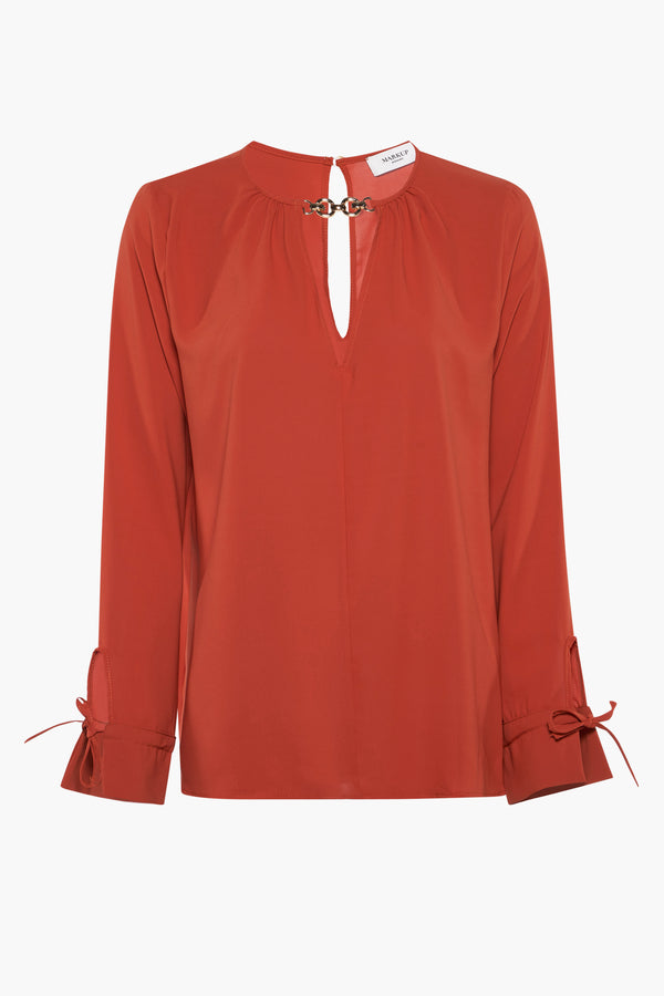 Chemisier (manches longues) Orange - Mark Up