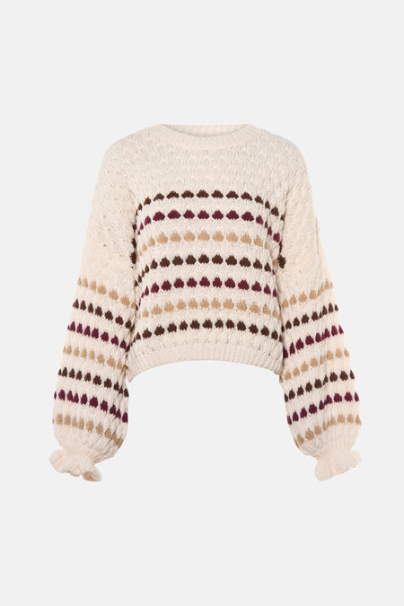 Pull O-hals - multicolor