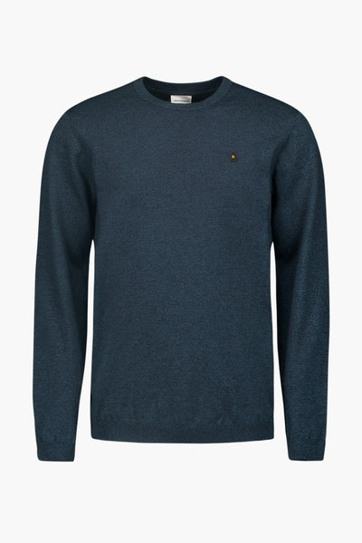 Pull col rond Bleu - NO EXCESS