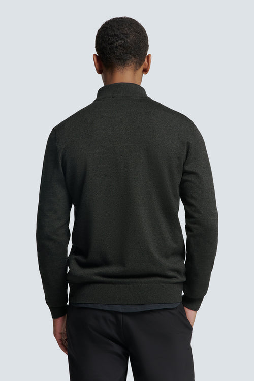 Pull met rolkraag - grijs